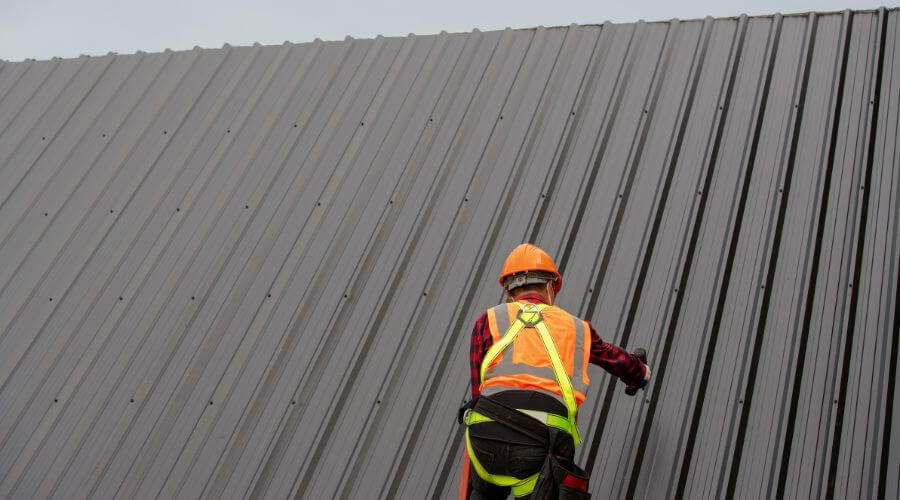 Professional metal roof installation services in Alloy, WV